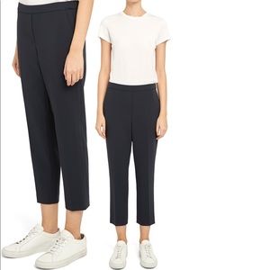 Theory Treeca Pull On Trousers - Black. BRAND NEW